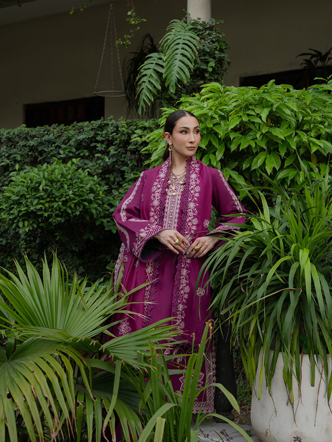Mahnur | Amaya Lawn 26 | MU-10 by Mahnur - Designer Dress  - Type : Ladies Clothes - Available at Libayah - 100% Original 