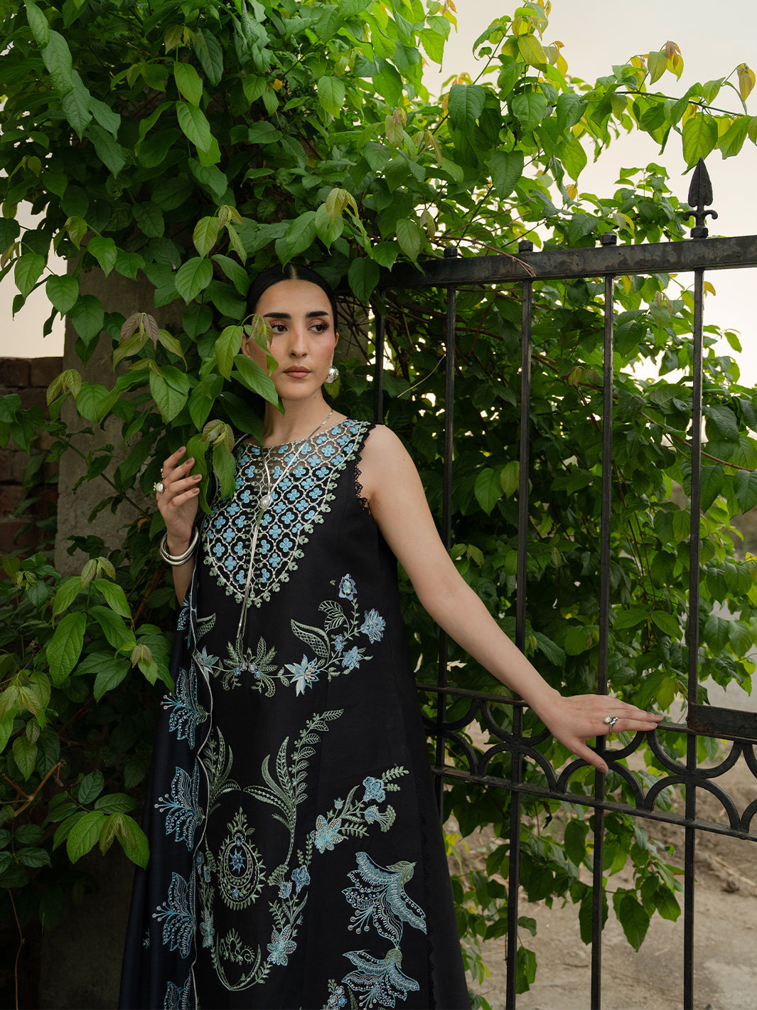 Mahnur | Amaya Lawn 26 | MU-11 by Mahnur - Designer Dress  - Type : Ladies Clothes - Available at Libayah - 100% Original 