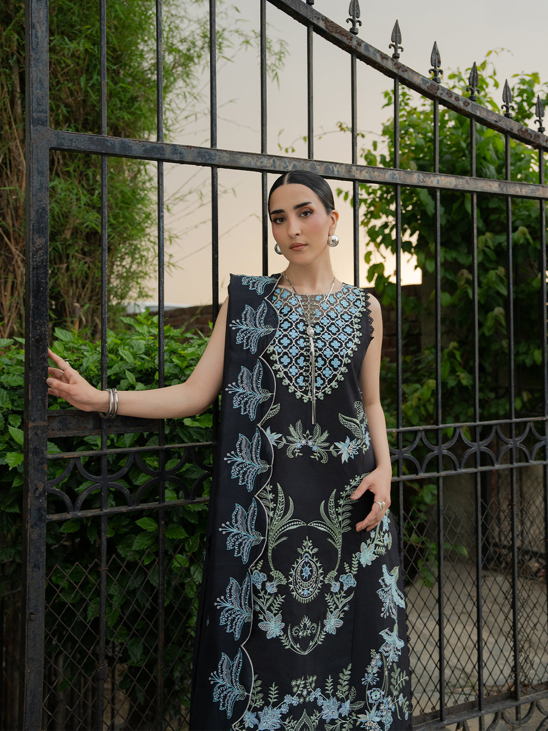Mahnur | Amaya Lawn 26 | MU-11 by Mahnur - Designer Dress  - Type : Ladies Clothes - Available at Libayah - 100% Original 