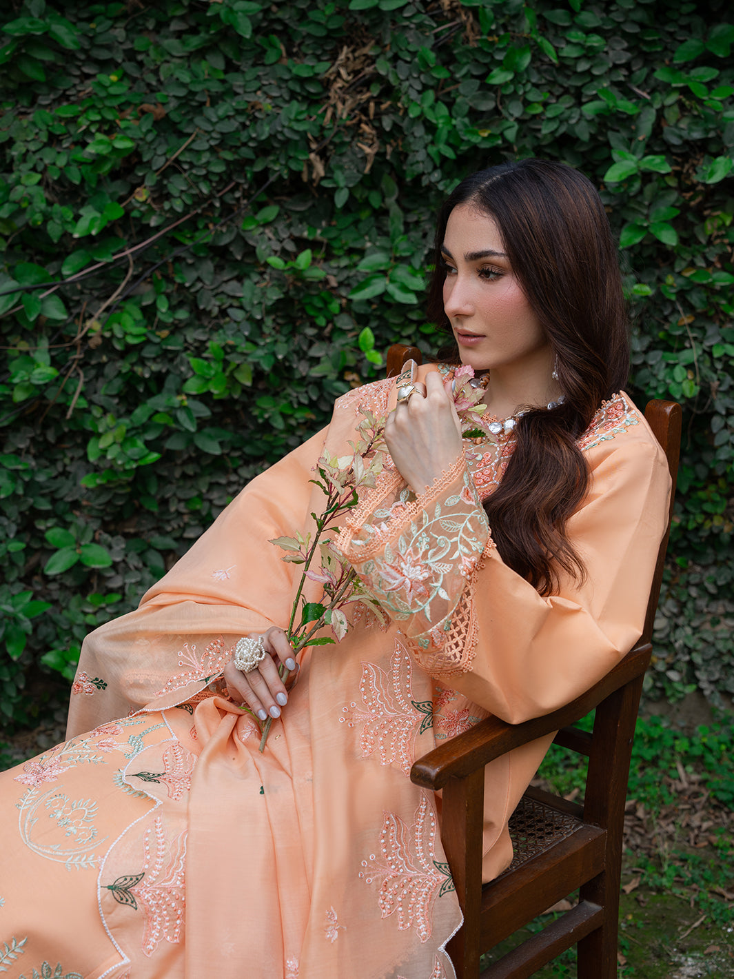 Mahnur | Amaya Lawn 26 | MU-12 by Mahnur - Designer Dress  - Type : Ladies Clothes - Available at Libayah - 100% Original 
