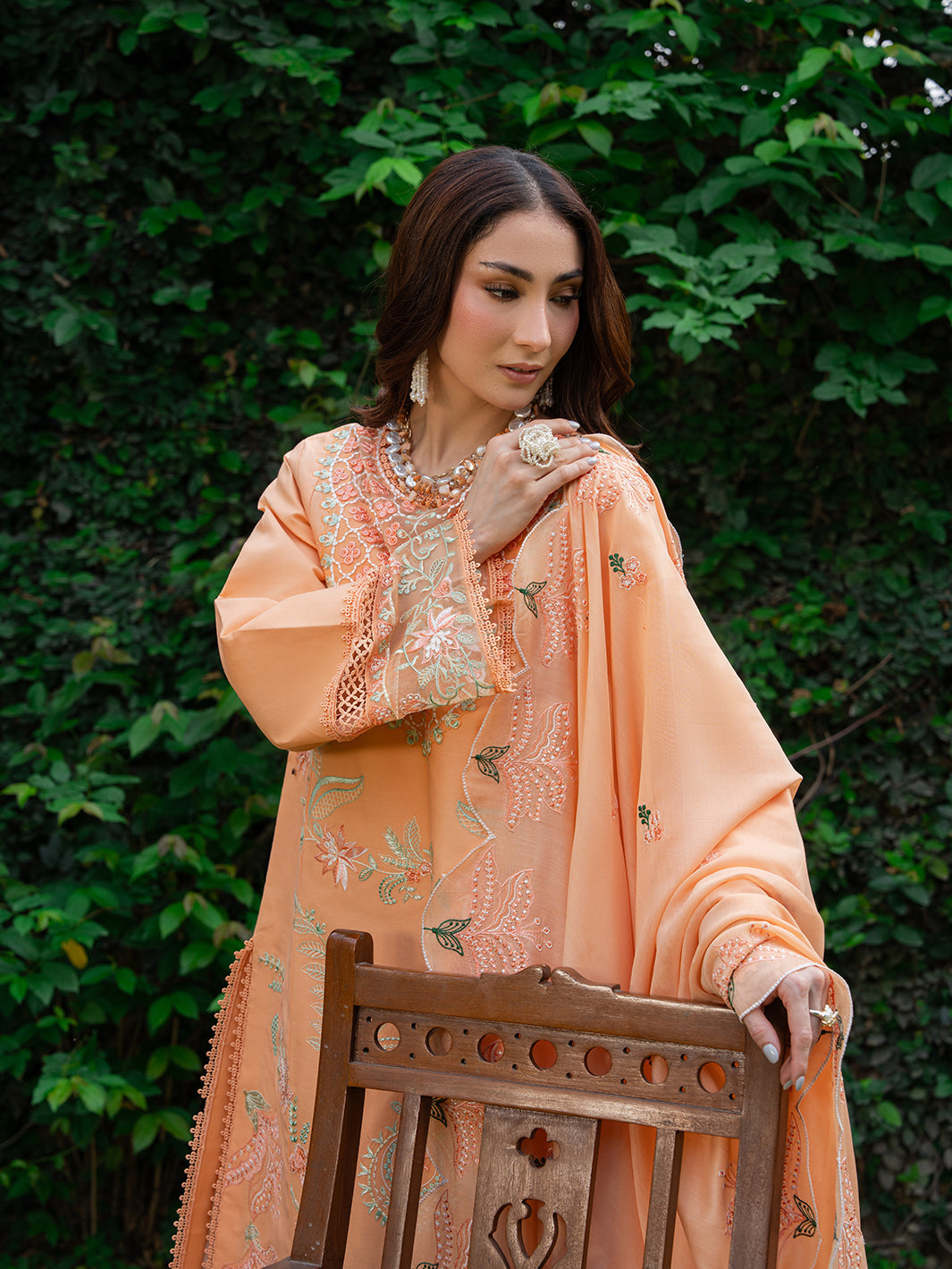 Mahnur | Amaya Lawn 26 | MU-12 by Mahnur - Designer Dress  - Type : Ladies Clothes - Available at Libayah - 100% Original 
