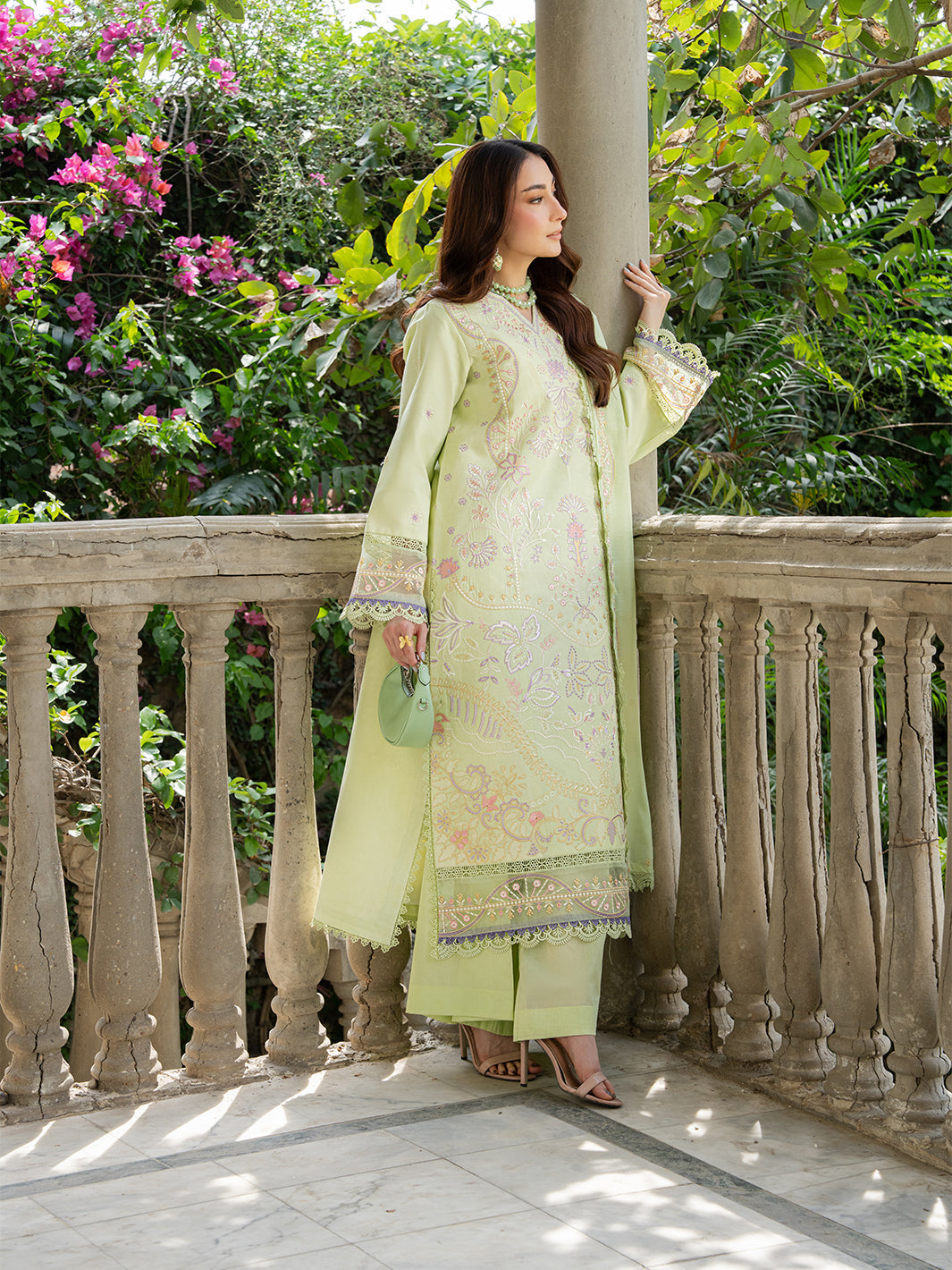 Mahnur | Amaya Lawn 26 |MU-13 by Mahnur - Designer Dress  - Type : Ladies Clothes - Available at Libayah - 100% Original 