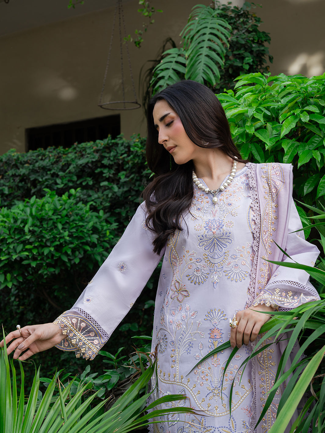 Mahnur | Amaya Lawn 26 | MU-14 by Mahnur - Designer Dress  - Type : Ladies Clothes - Available at Libayah - 100% Original 