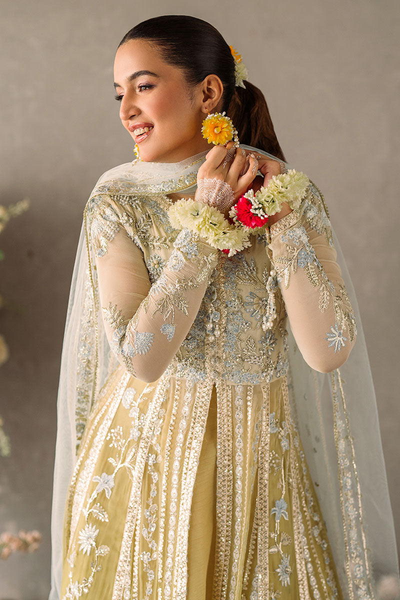 Mushq | Mastani Evening Luxury Chiffon | Hira by Mushq - Designer Dress  - Type : Wedding Dress - Available at Libayah - 100% Original 