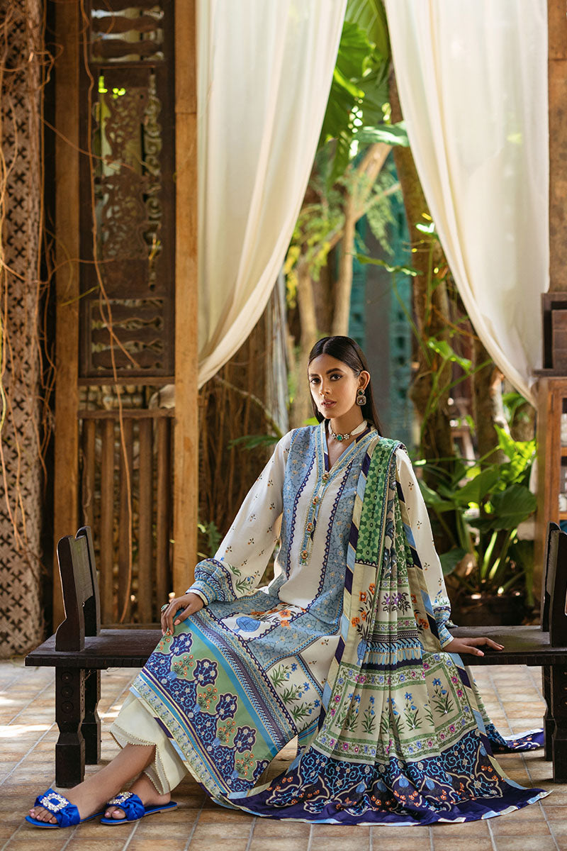 Mushq | Nirvana Silk Edit |  Azure by Mushq - Designer Dress - Type: Ladies Clothes - Available at Libayah - 100% Original