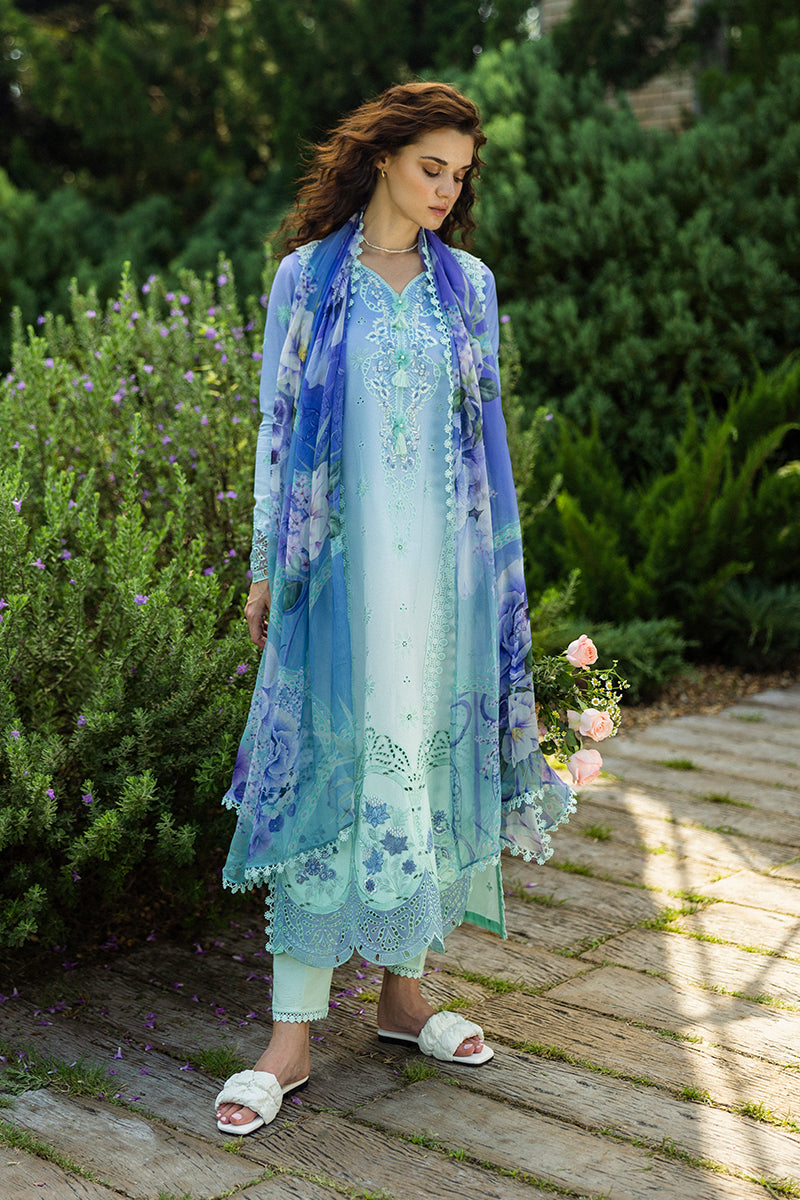 Mushq | Solace Ombre Chikankari |Fiducia by Mushq - Designer Dress  - Type : Ladies Clothes - Available at Libayah - 100% Original 