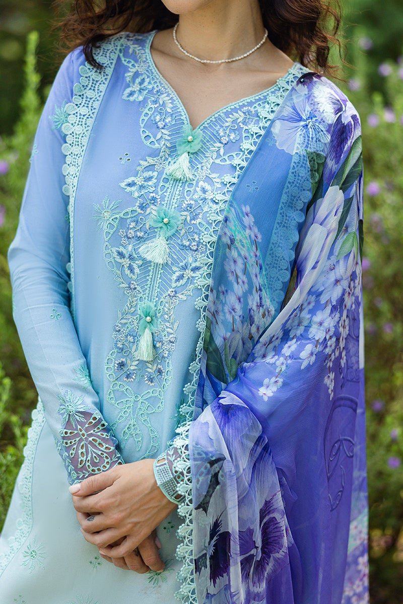 Mushq | Solace Ombre Chikankari |Fiducia by Mushq - Designer Dress  - Type : Ladies Clothes - Available at Libayah - 100% Original 