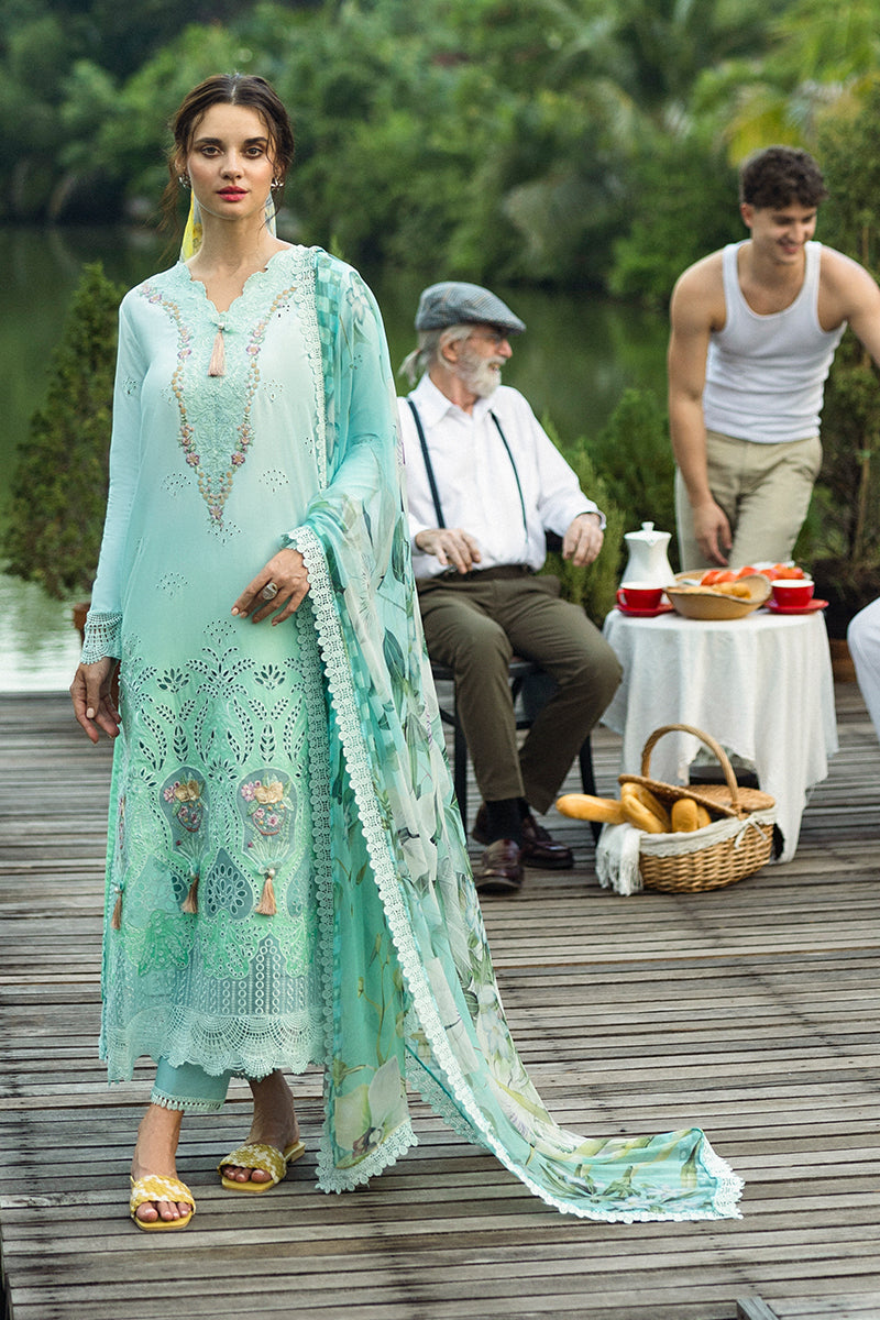 Mushq | Solace Ombre Chikankari | Famiglia by Mushq - Designer Dress - Type: Ladies Clothes - Available at Libayah - 100% Original