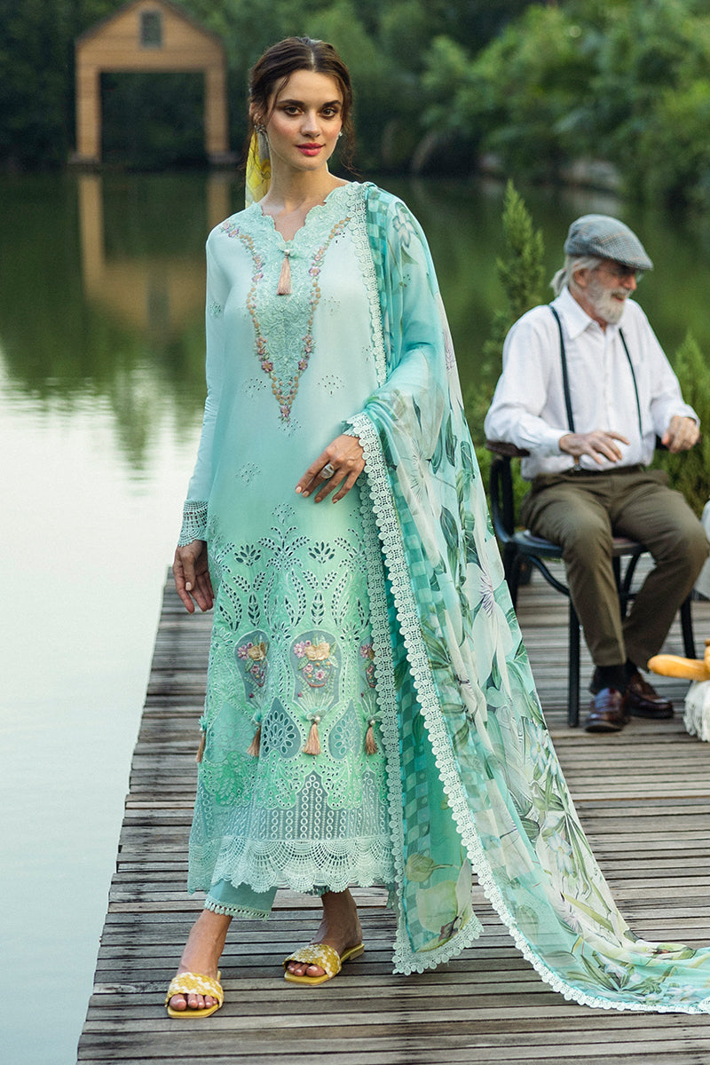 Mushq | Solace Ombre Chikankari | Famiglia by Mushq - Designer Dress - Type: Ladies Clothes - Available at Libayah - 100% Original