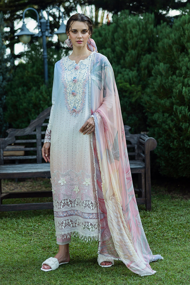 Mushq | Solace Ombre Chikankari | Purezza by Mushq - Designer Dress - Type: Ladies Clothes - Available at Libayah - 100% Original