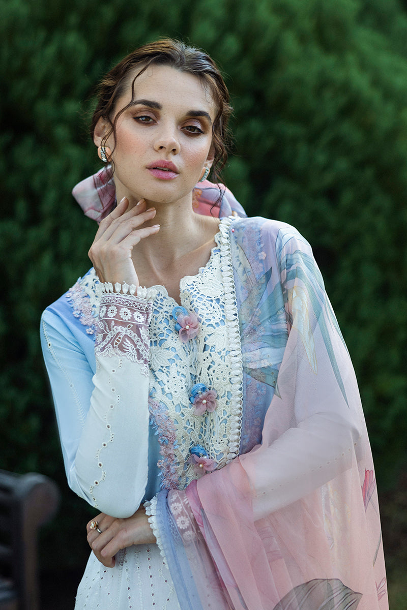 Mushq | Solace Ombre Chikankari | Purezza by Mushq - Designer Dress - Type: Ladies Clothes - Available at Libayah - 100% Original