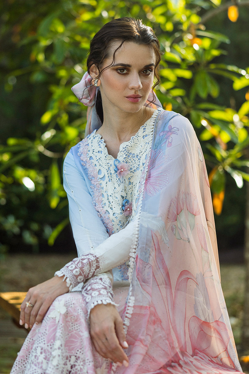 Mushq | Solace Ombre Chikankari | Purezza by Mushq - Designer Dress - Type: Ladies Clothes - Available at Libayah - 100% Original