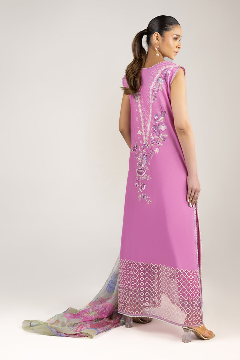 Mushq | Manaram Luxury Lawn 25 | Timeless Wave by Mushq - Designer Dress - Type: Ladies Clothes - Available at Libayah - 100% Original