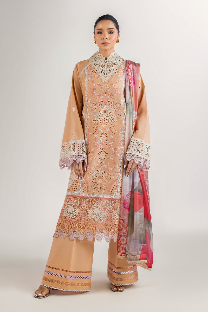 Mushq | Manaram Luxury Lawn 25 | Dreamlike Vibe by Mushq - Designer Dress - Type: Ladies Clothes - Available at Libayah - 100% Original
