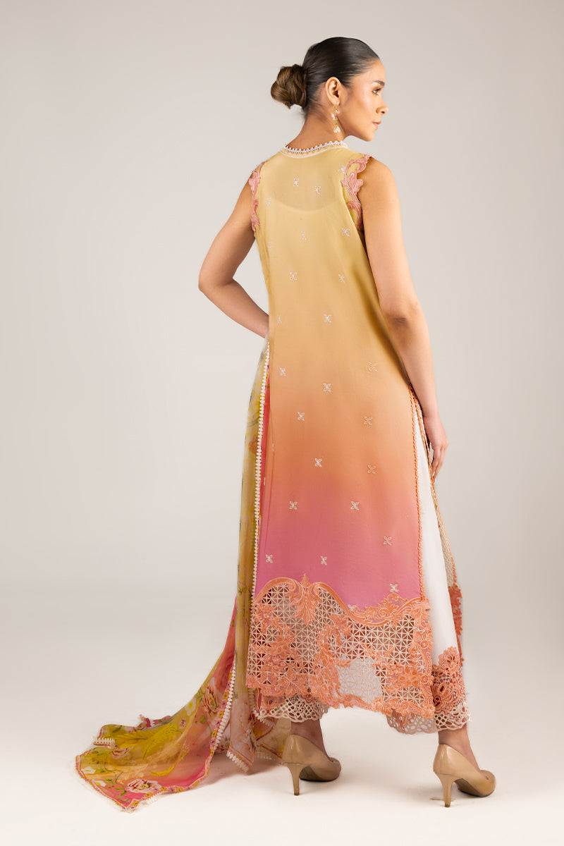 Mushq | Manaram Luxury Lawn 25 | Tranquil Spark by Mushq - Designer Dress - Type: Ladies Clothes - Available at Libayah - 100% Original