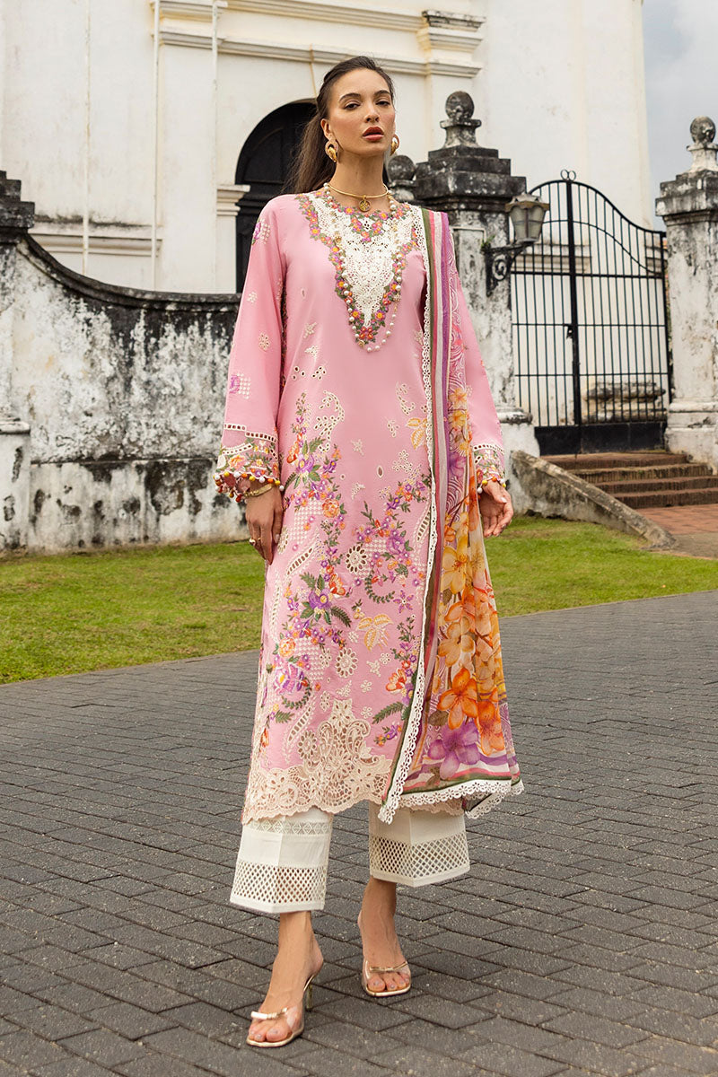 Mushq | Manaram Luxury Lawn 25 | Twinkling Tempos by Mushq - Designer Dress - Type: Ladies Clothes - Available at Libayah - 100% Original