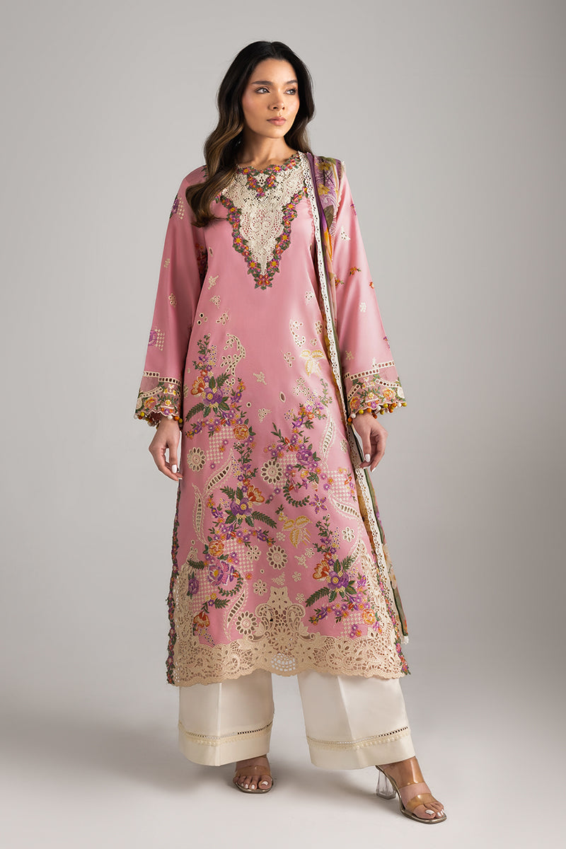 Mushq | Manaram Luxury Lawn 25 | Twinkling Tempos by Mushq - Designer Dress - Type: Ladies Clothes - Available at Libayah - 100% Original