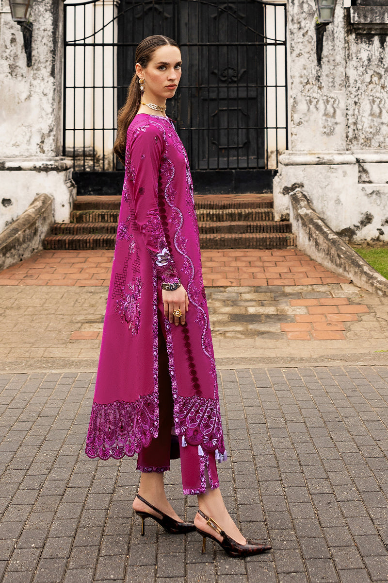 Mushq | Manaram Luxury Lawn 25 | Dreamy Whirl by Mushq - Designer Dress - Type: Ladies Clothes - Available at Libayah - 100% Original