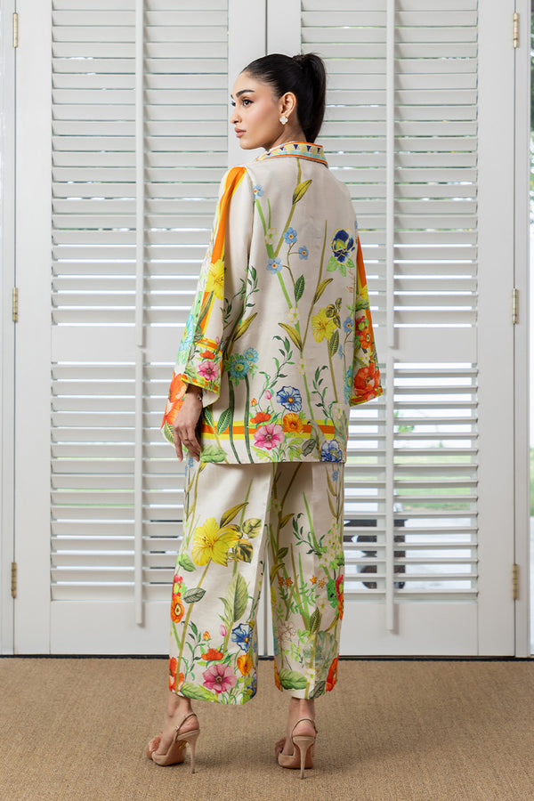 Mina Hassan | Signature Prints | Garden Chic by Mina Hassan - Designer Dress  - Type : Ladies Clothes - Available at Libayah - 100% Original 