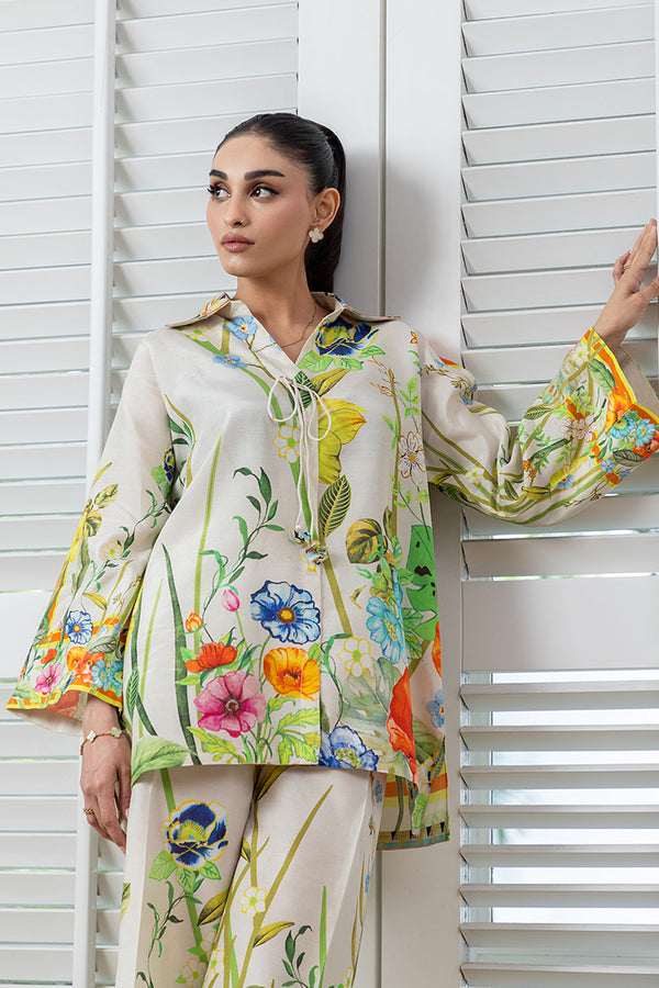 Mina Hassan | Signature Prints | Garden Chic by Mina Hassan - Designer Dress  - Type : Ladies Clothes - Available at Libayah - 100% Original 