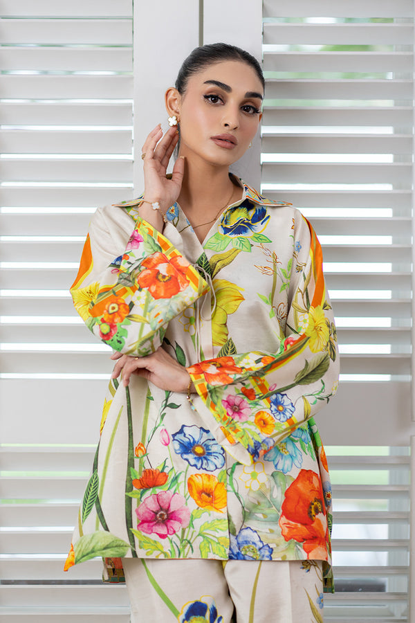 Mina Hassan | Signature Prints | Garden Chic by Mina Hassan - Designer Dress  - Type : Ladies Clothes - Available at Libayah - 100% Original 