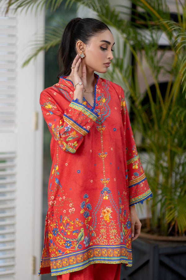 Mina Hassan | Signature Prints | Lemon Affair by Mina Hassan - Designer Dress  - Type : Ladies Clothes - Available at Libayah - 100% Original 