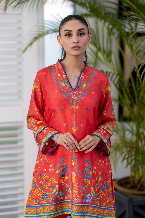 Mina Hassan | Signature Prints | Lemon Affair by Mina Hassan - Designer Dress  - Type : Ladies Clothes - Available at Libayah - 100% Original 