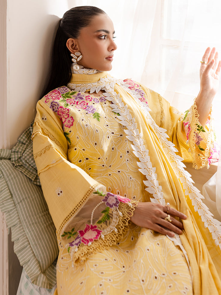 Parishay | Mira Winter | MW-01 | 3 PC Khaddar by Parishay - Designer Dress - Type: Luxury - Available at Libayah - 100% Original