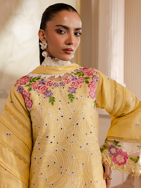 Parishay | Mira Winter | MW-01 | 3 PC Khaddar by Parishay - Designer Dress - Type: Luxury - Available at Libayah - 100% Original