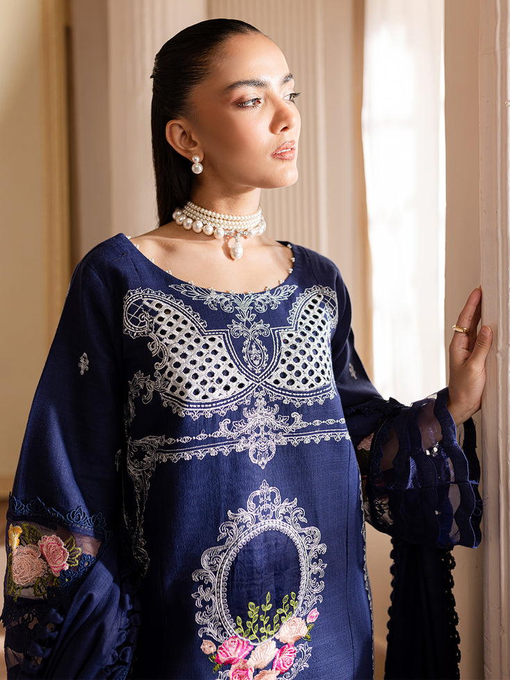 Parishay | Mira Winter | MW-03 | 3 PC Khaddar by Parishay - Designer Dress - Type: Luxury - Available at Libayah - 100% Original