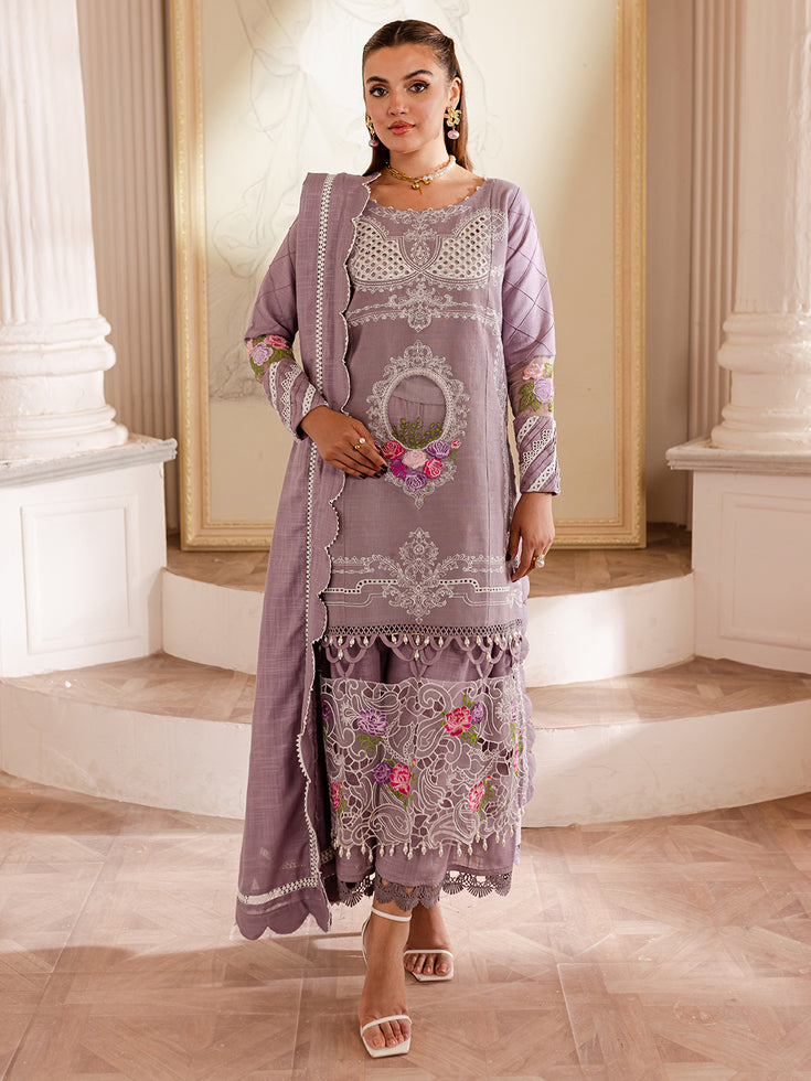 Parishay | Mira Winter | MW-04 | 3 PC Khaddar by Parishay - Designer Dress - Type: Luxury - Available at Libayah - 100% Original