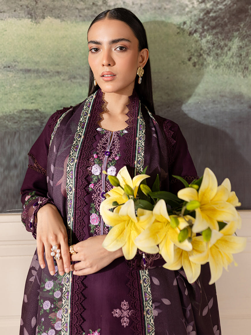 Parishay | Mira Winter | MW-10 | 3 PC Crepe by Parishay - Designer Dress - Type: Luxury - Available at Libayah - 100% Original