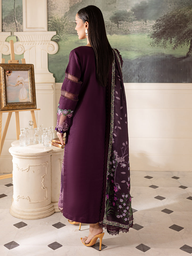 Parishay | Mira Winter | MW-10 | 3 PC Crepe by Parishay - Designer Dress - Type: Luxury - Available at Libayah - 100% Original