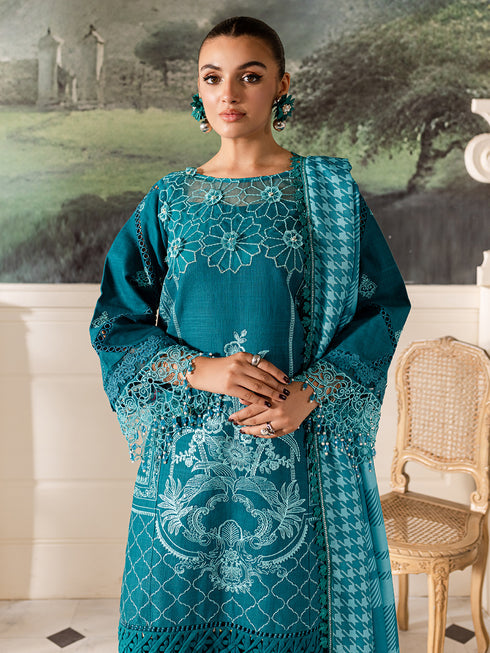 Parishay | Mira Winter | MW-12 | 3 PC Khaddar by Parishay - Designer Dress - Type: Luxury - Available at Libayah - 100% Original