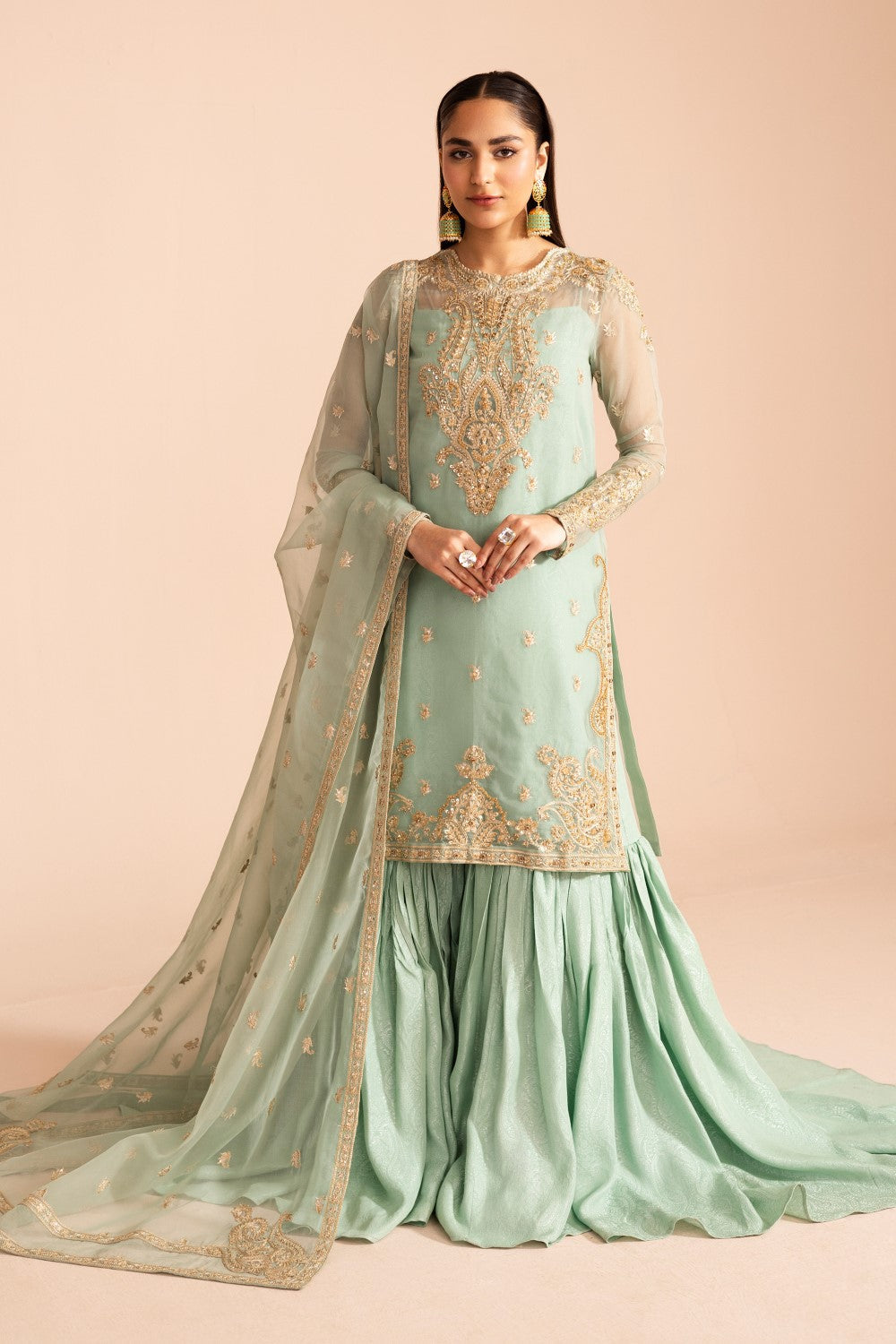 Maryum N Maria | Iris Formals | SIMRAN - MW40005 by Maryum N Maria - Designer Dress - Type: Ladies Clothes - Available at Libayah - 100% Original