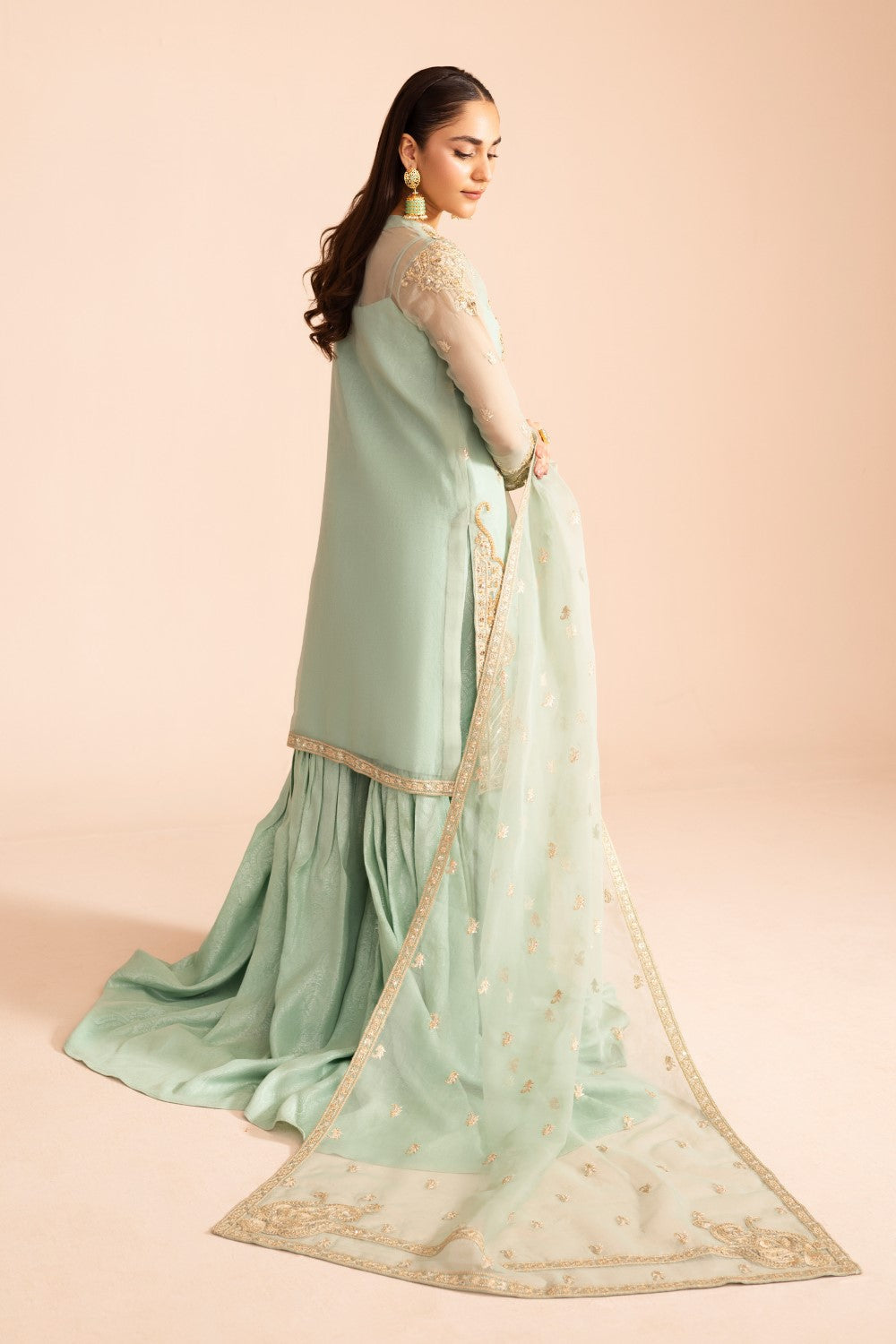 Maryum N Maria | Iris Formals | SIMRAN - MW40005 by Maryum N Maria - Designer Dress - Type: Ladies Clothes - Available at Libayah - 100% Original