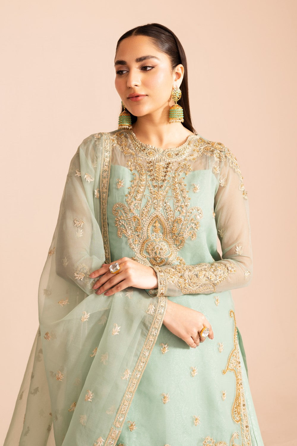 Maryum N Maria | Iris Formals | SIMRAN - MW40005 by Maryum N Maria - Designer Dress - Type: Ladies Clothes - Available at Libayah - 100% Original