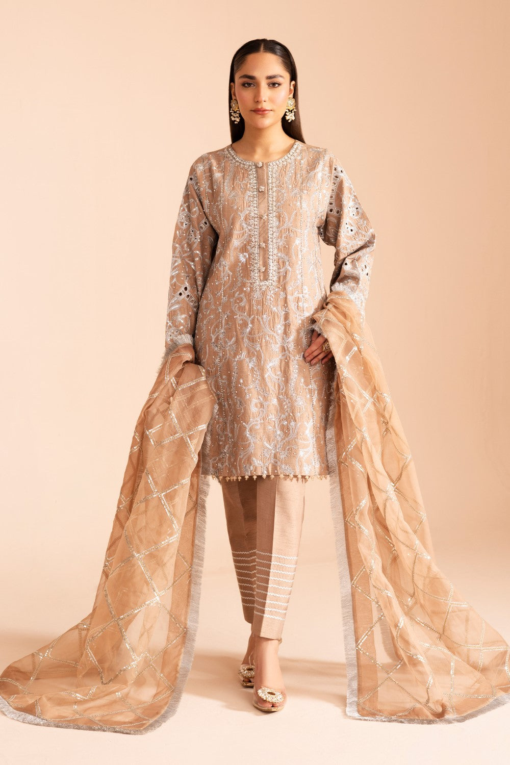 Maryum N Maria | Iris Formals | HUSNA - MW40004 by Maryum N Maria - Designer Dress - Type: Ladies Clothes - Available at Libayah - 100% Original