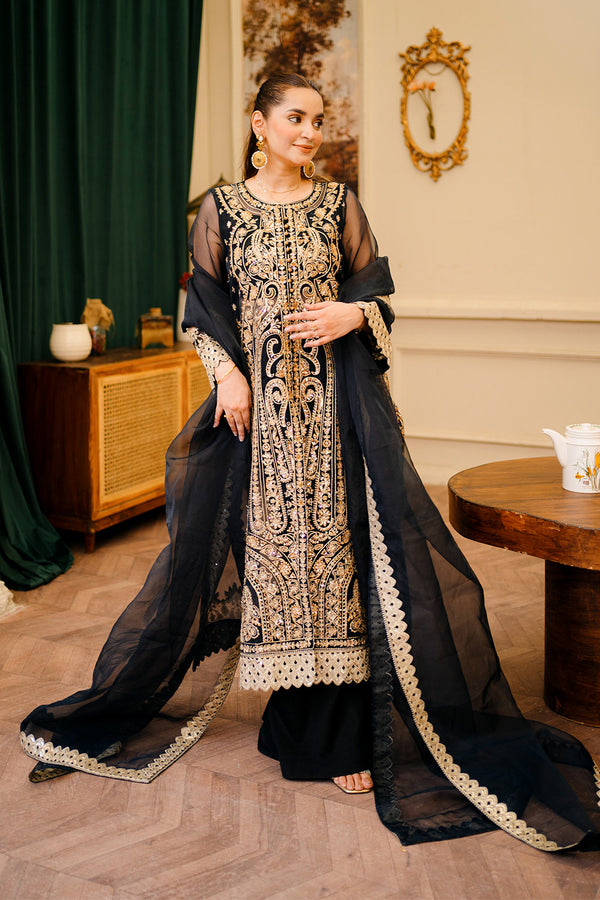 Maryum N Maria | Farisha Formals| ELEA - MW40081 by Maryum N Maria - Designer Dress  - Type : Ladies Clothes - Available at Libayah - 100% Original 