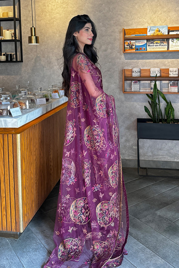 Maryum N Maria | Farisha Formals| LYA - MW40082 by Maryum N Maria - Designer Dress  - Type : Ladies Clothes - Available at Libayah - 100% Original 