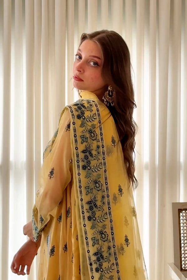 Maryum N Maria | Farisha Formals| NOEMIE - MW40086 by Maryum N Maria - Designer Dress  - Type : Ladies Clothes - Available at Libayah - 100% Original 