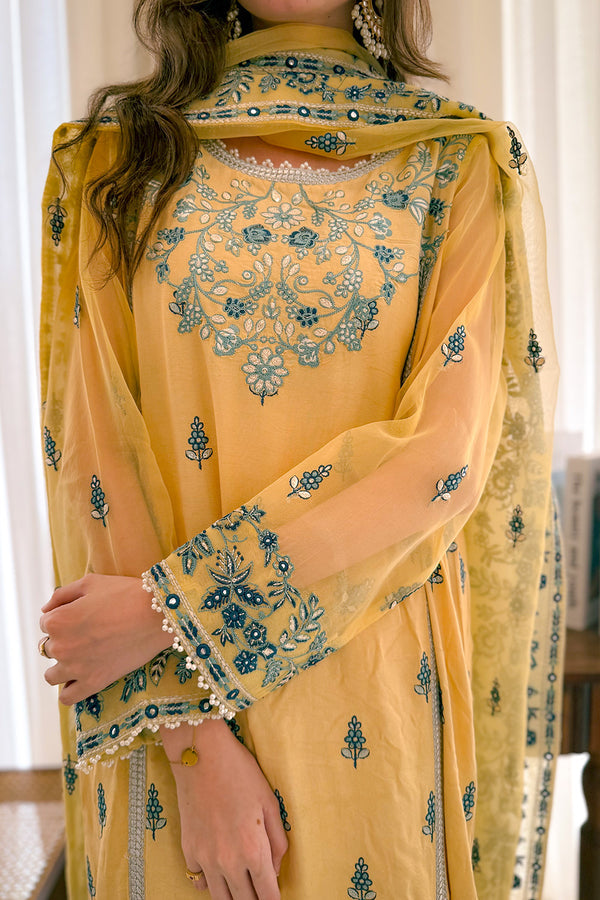 Maryum N Maria | Farisha Formals| NOEMIE - MW40086 by Maryum N Maria - Designer Dress  - Type : Ladies Clothes - Available at Libayah - 100% Original 