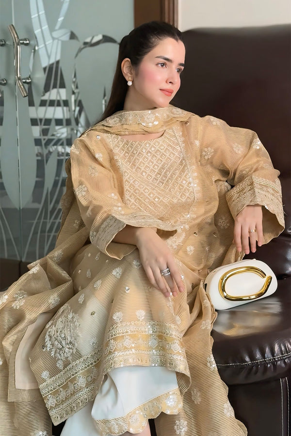 Maryum N Maria | Farisha Formals| ELEANOR - MW40089 by Maryum N Maria - Designer Dress  - Type : Ladies Clothes - Available at Libayah - 100% Original 