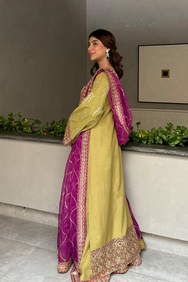 Maryum N Maria | Farisha Formals| MAELLE - MW40091 by Maryum N Maria - Designer Dress  - Type : Ladies Clothes - Available at Libayah - 100% Original 