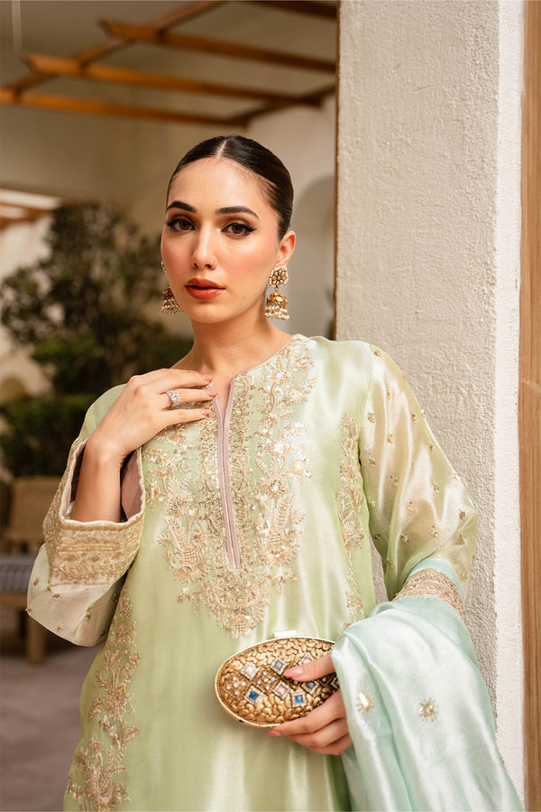 Maryum N Maria | Farisha Formals| SOLENE - MW40093 by Maryum N Maria - Designer Dress  - Type : Ladies Clothes - Available at Libayah - 100% Original 