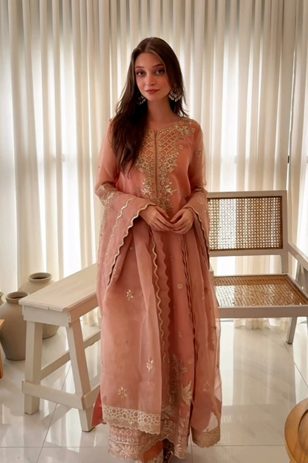 Maryum N Maria | Farisha Formals| DAPHNE - MW40094 by Maryum N Maria - Designer Dress  - Type : Ladies Clothes - Available at Libayah - 100% Original 