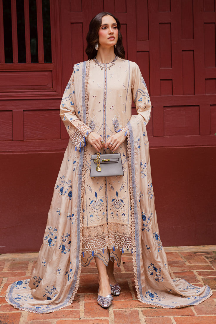 MWK-40 B (SKIN) – authentic Pakistani dress from the Marjjan Bella Karandi 25 collection for women in the UK
