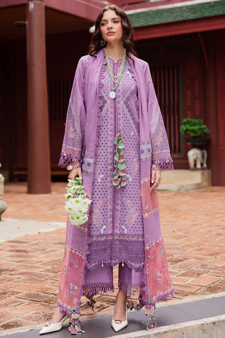 MWK-41 A (LIGHT PURPLE) – authentic Pakistani dress from the Marjjan Bella Karandi 25 collection for women in the UK