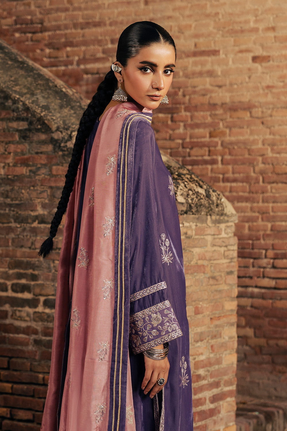 Maryum N Maria | Gulshan e Makhmal | MAELLE - MSS5606 by Maryum N Maria - Designer Dress - Type : Ladies Clothes - Available at Libayah - 100% Original 