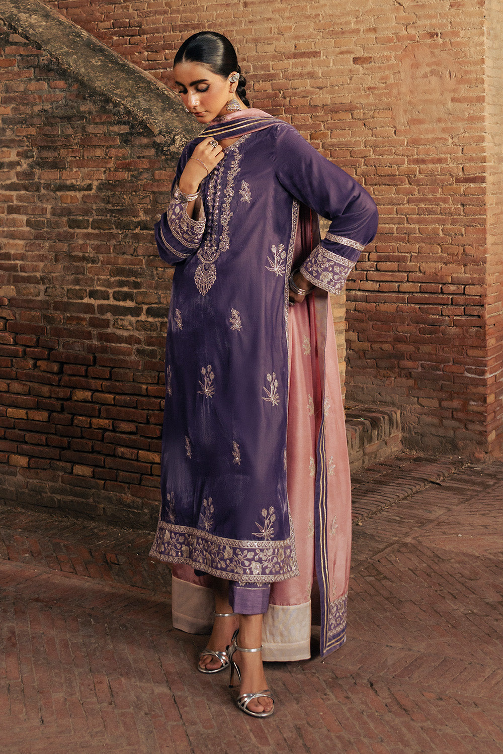 Maryum N Maria | Gulshan e Makhmal | MAELLE - MSS5606 by Maryum N Maria - Designer Dress - Type : Ladies Clothes - Available at Libayah - 100% Original 